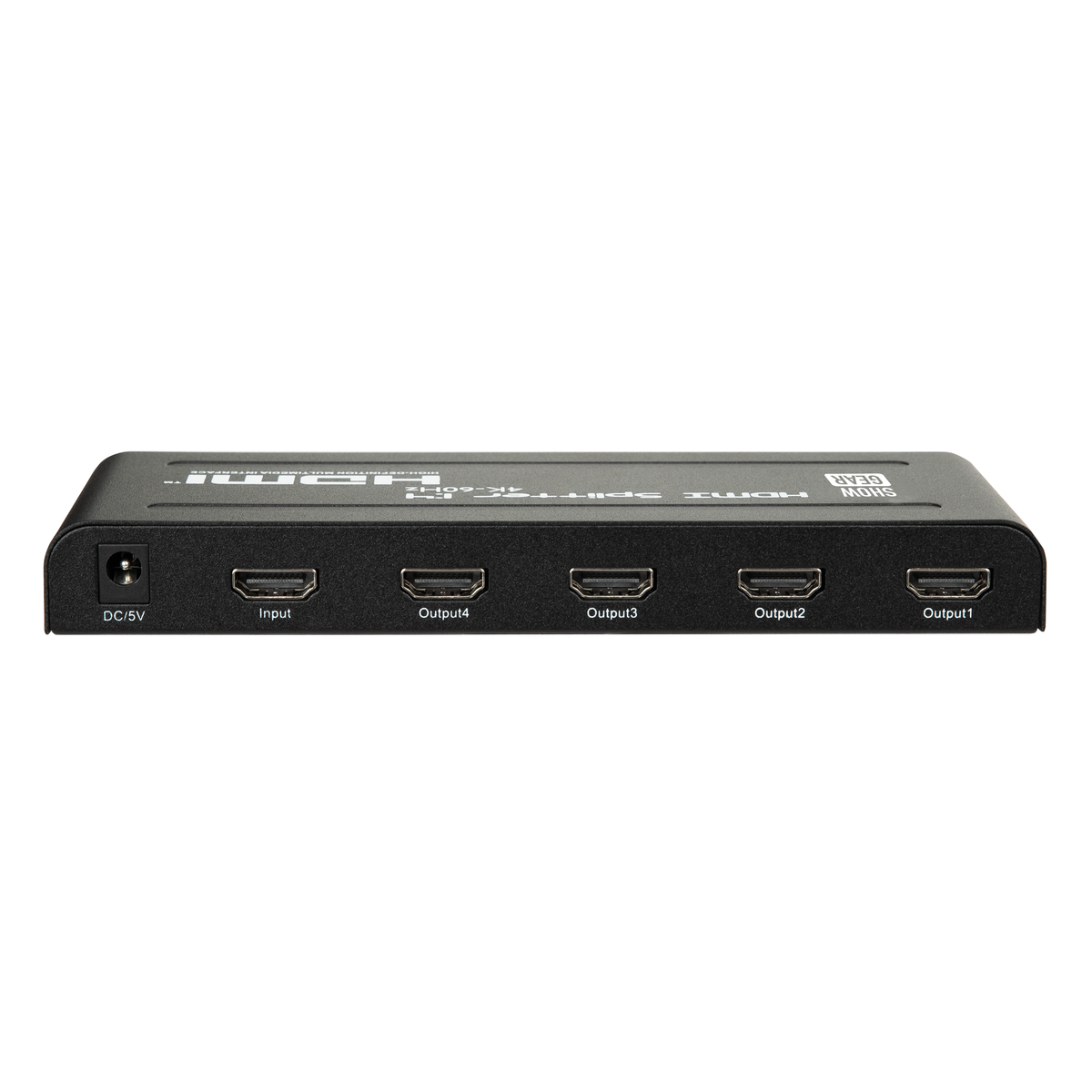 HDMI 2.0-splitter 1 in, 4 ut, 4K 60 Hz