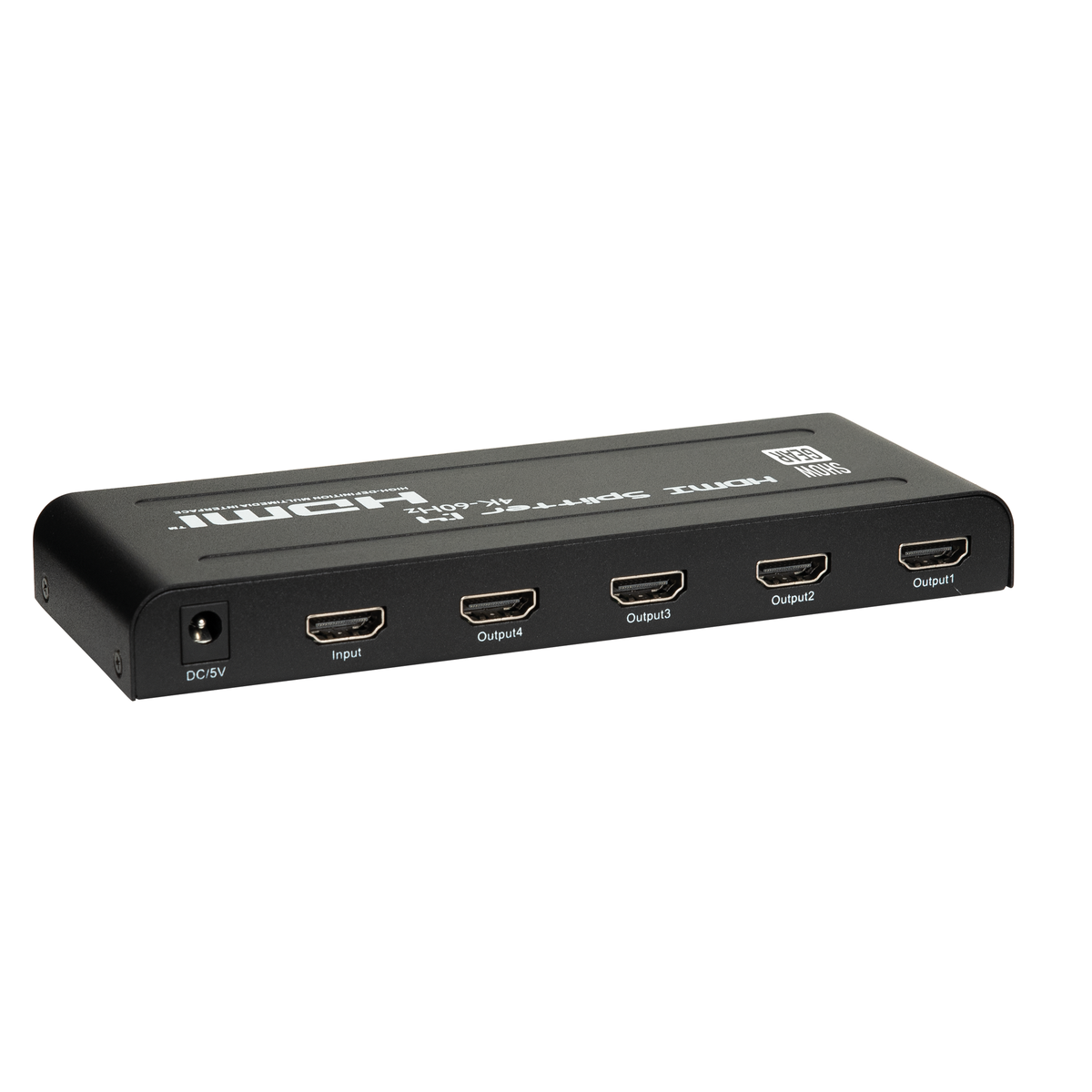 HDMI 2.0-splitter 1 in, 4 ut, 4K 60 Hz