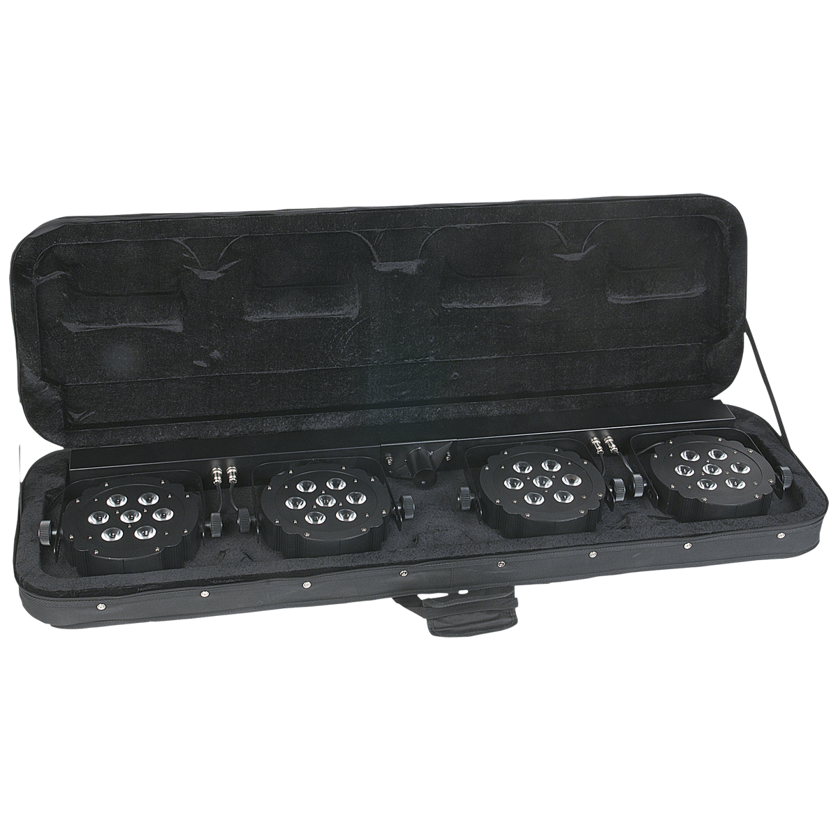 Compact Power Light Set MKII, ljusset med 4 RGB LED-spotlights