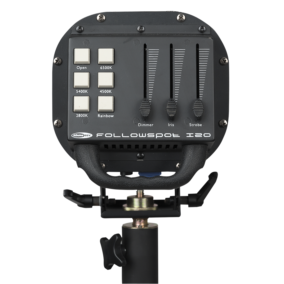 Followspot LED 120 W, följespot med stativ