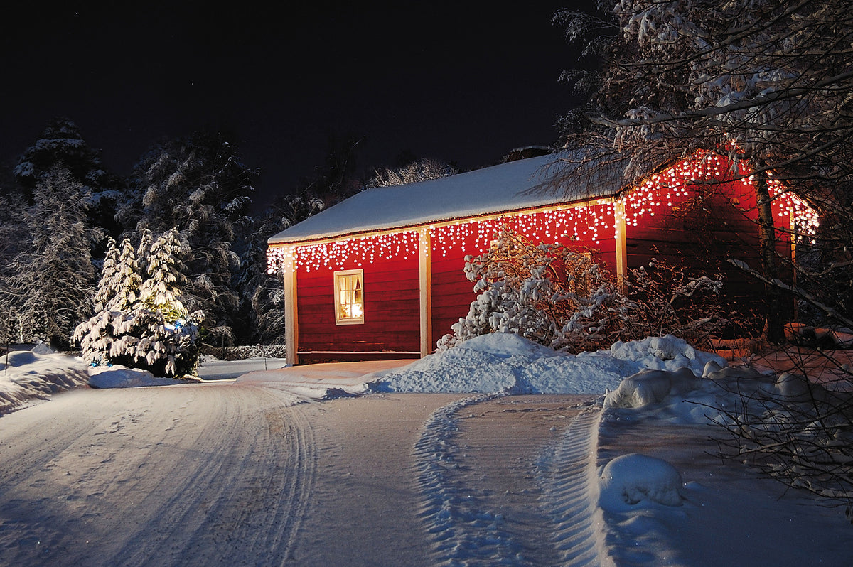 LED Rubber Icicle FX Light WW, svart, istappsslinga med strobe