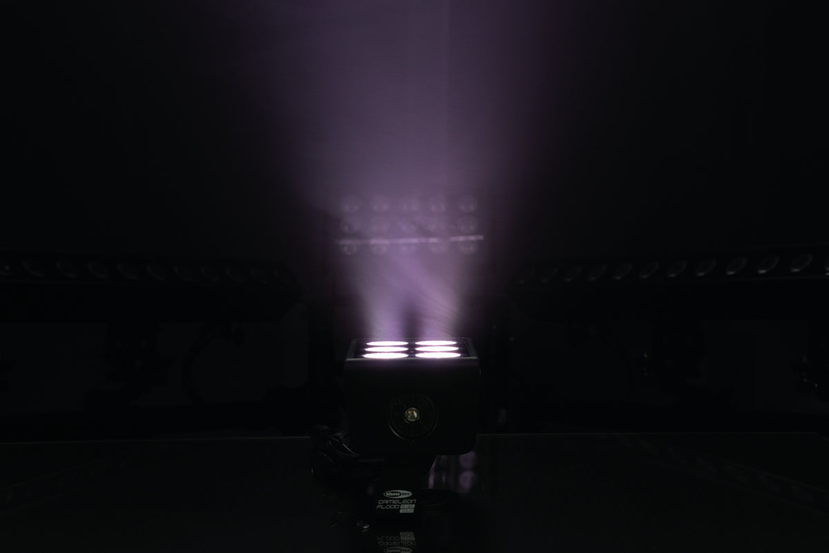 Cameleon Flood 6 Q6 Tour, RGBWA-UV LED-flood 6 × 10 W, IP65