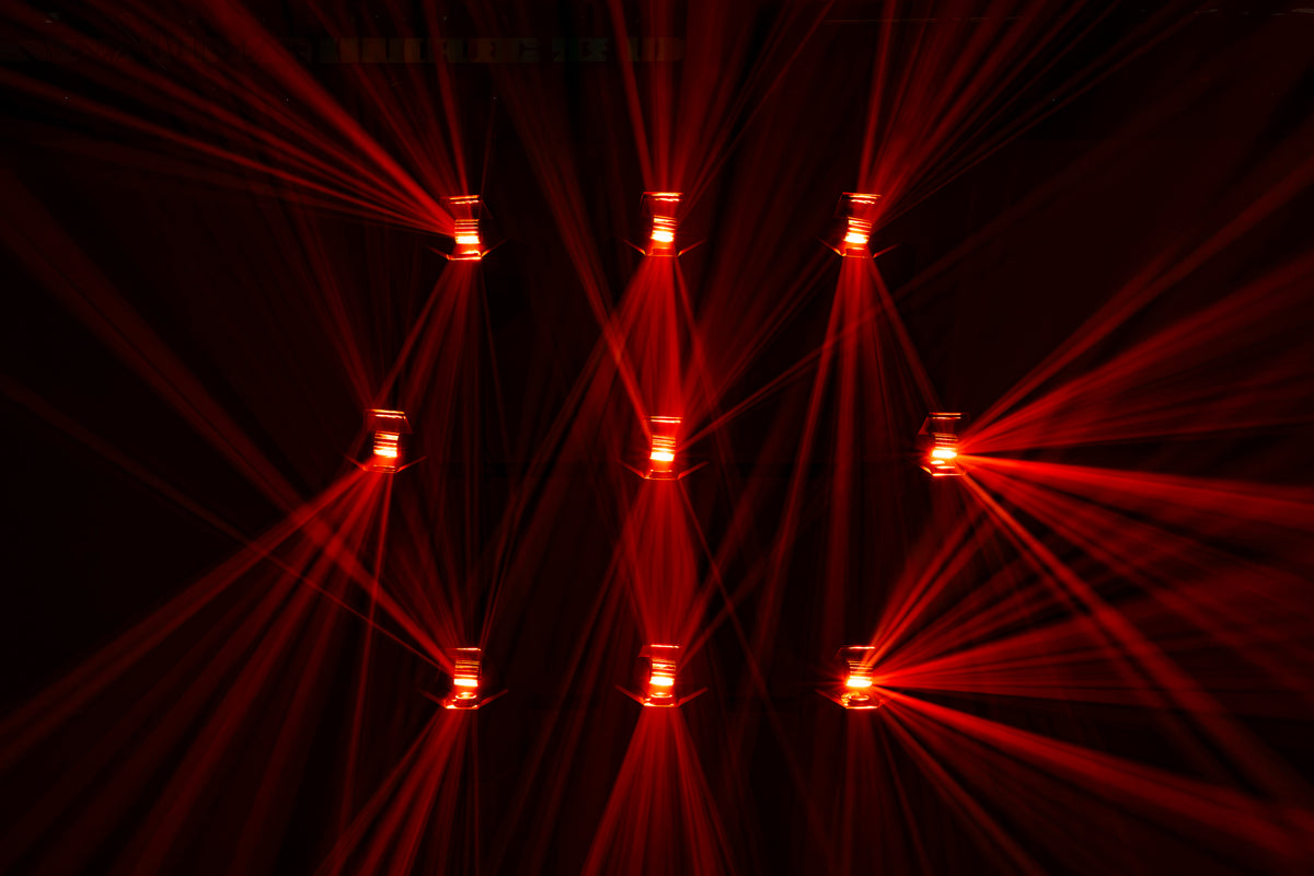 Demon LED-barrel scan-effekt, 140 W
