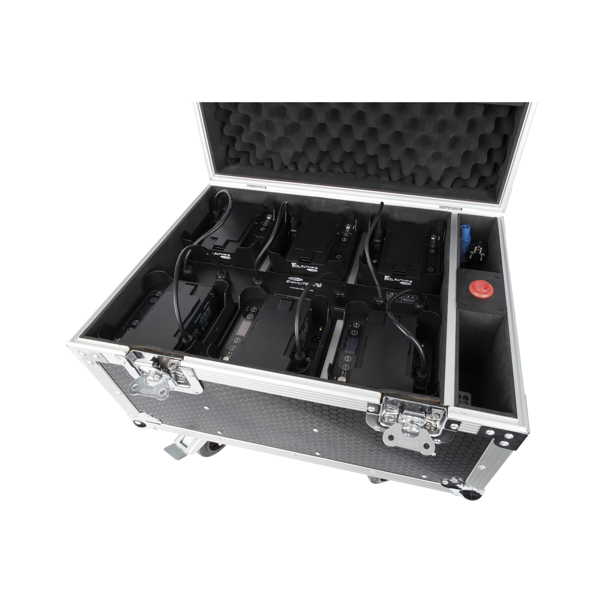 EventLITE 4/10 Q6 Set, 6 st i laddningscase