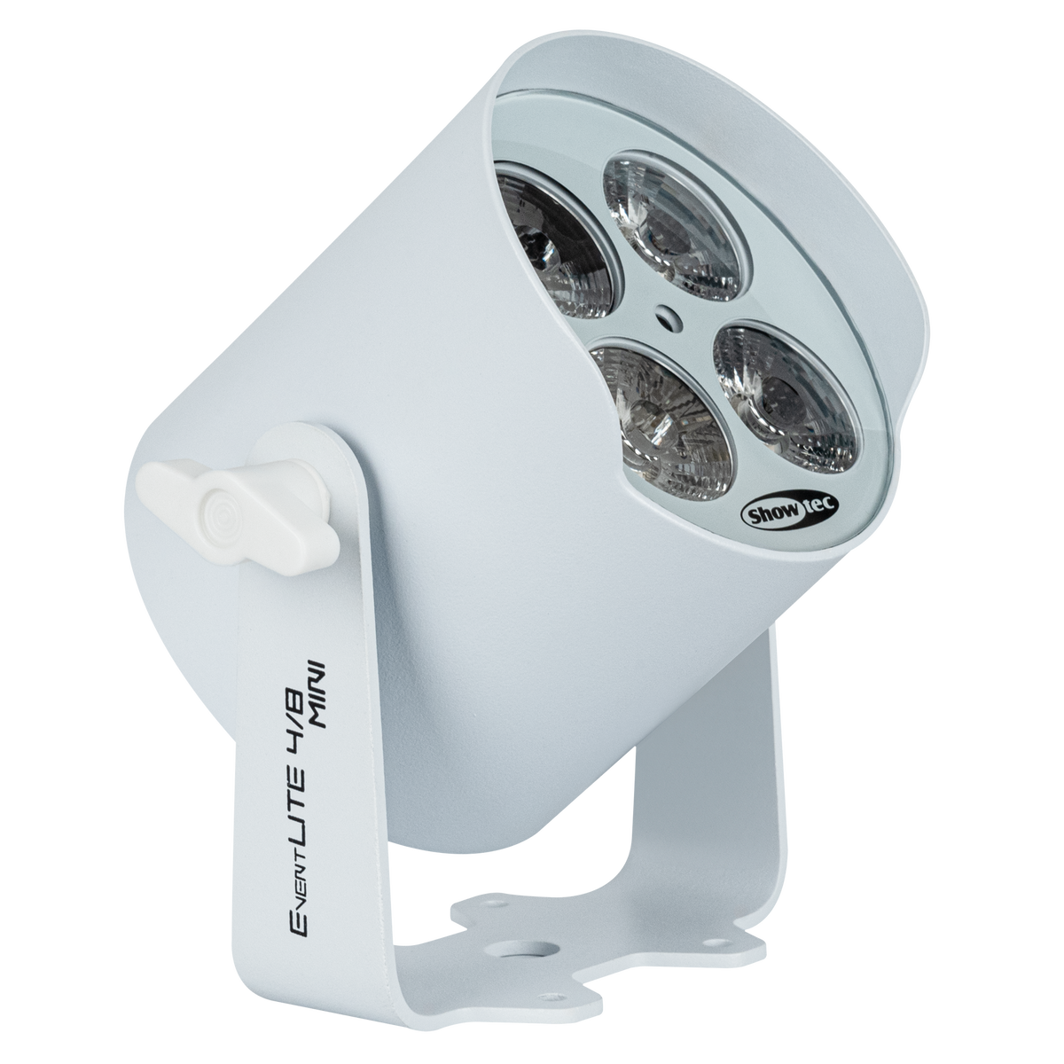 EventLITE 4/8 Mini Q6, batteridriven spot IP65, vit