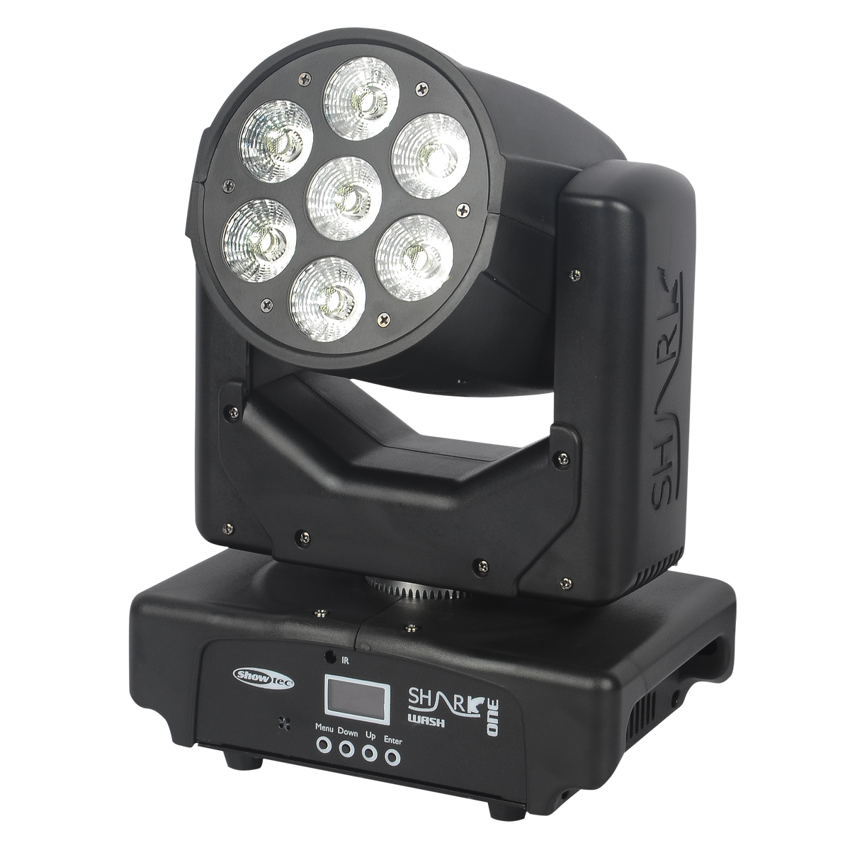 Shark Wash One, RGBWA-UV LED-wash-moving head 7 × 12 W