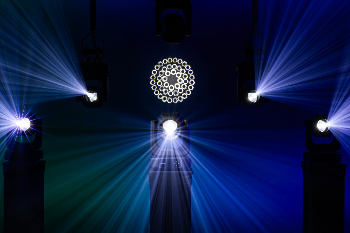 Xpression 2000B Beam, svart, LED-beam-moving head
