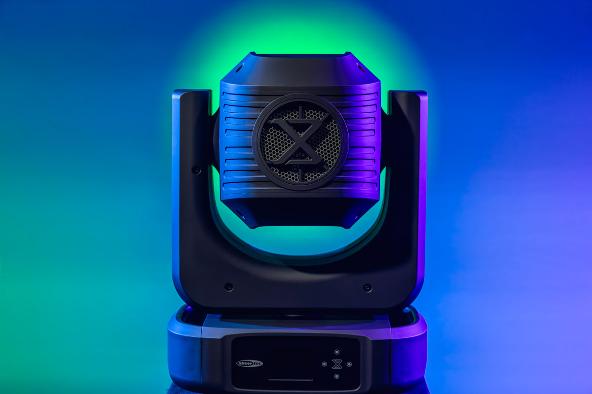 Xpression 2000W WashBeam, svart, RGBW LED-wash-moving head