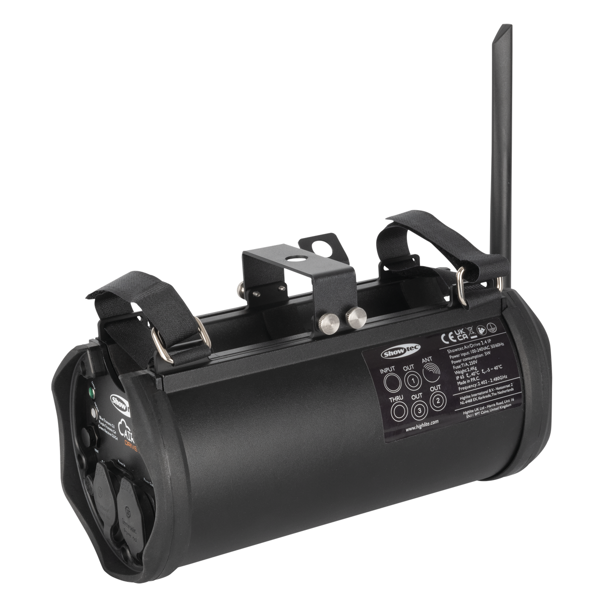 AirDrive 2.4 IP trådlös DMX-transceiver, 5-polig XLR