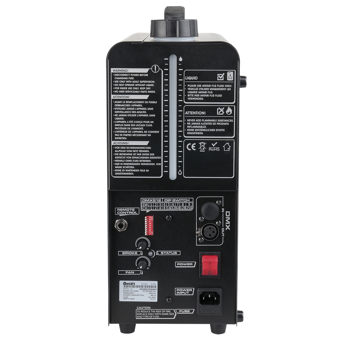 Z-350 fazer, 800 W