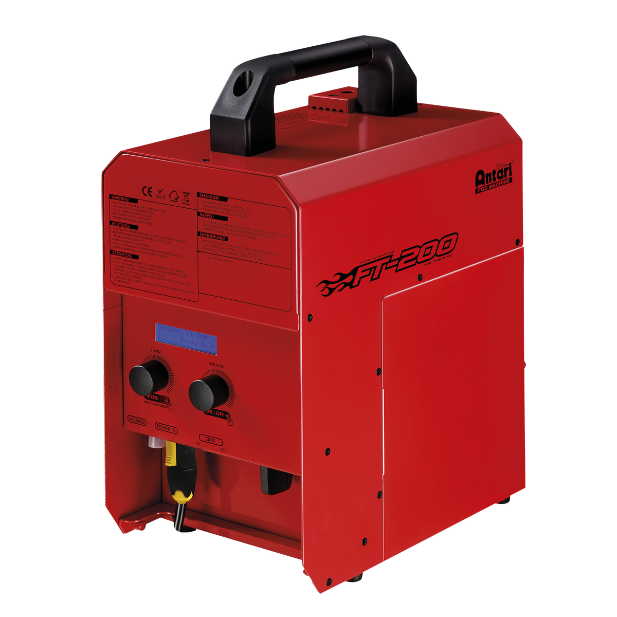 FT-200 rökmaskin för brandövning, 1 600 W