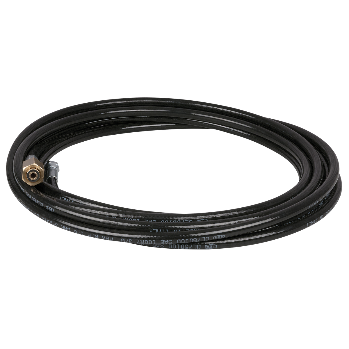 CO₂ högtrycksslang 10 m, 3/8 hane–hona