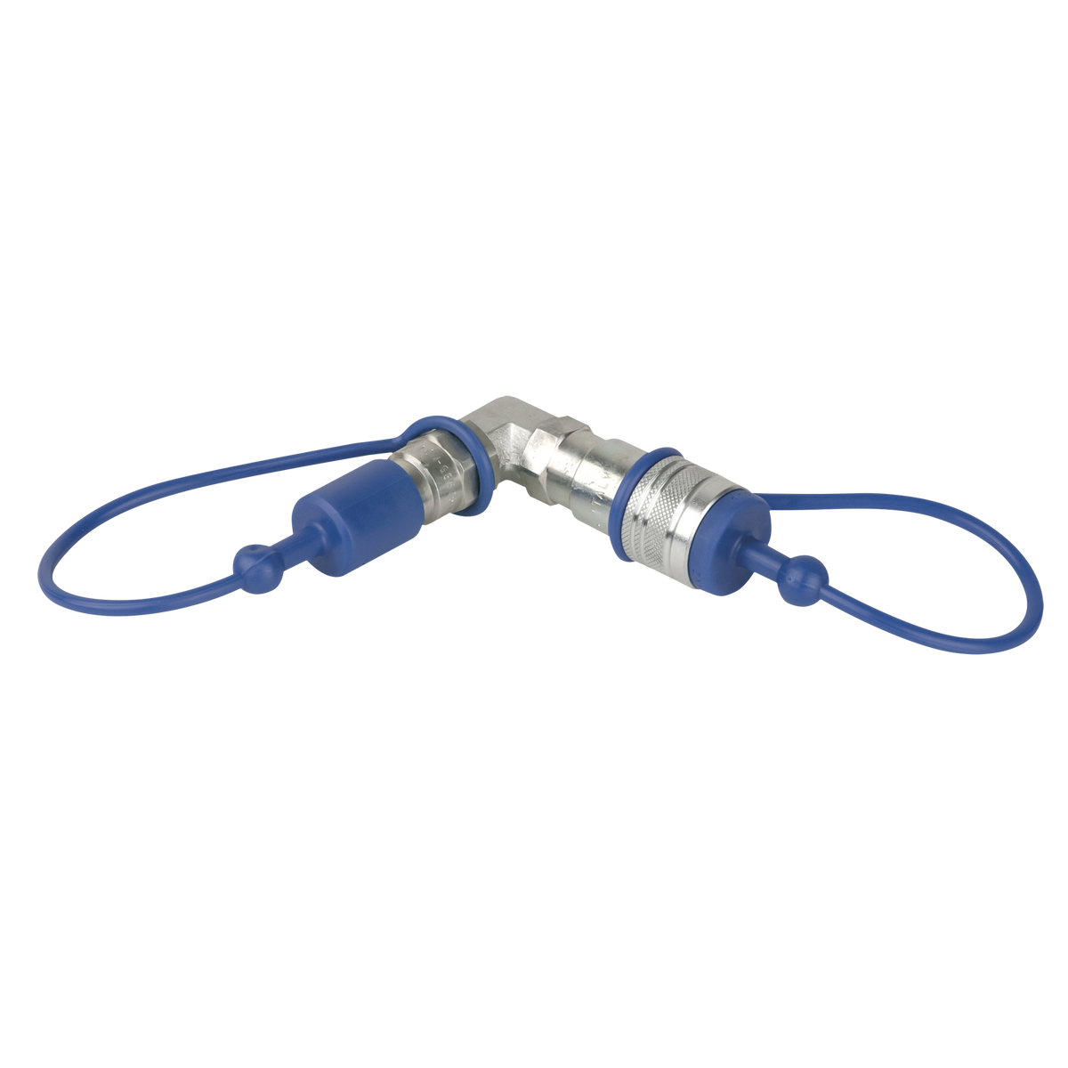 CO₂ 90° 3/8 Q-Lock-koppling, slutet system