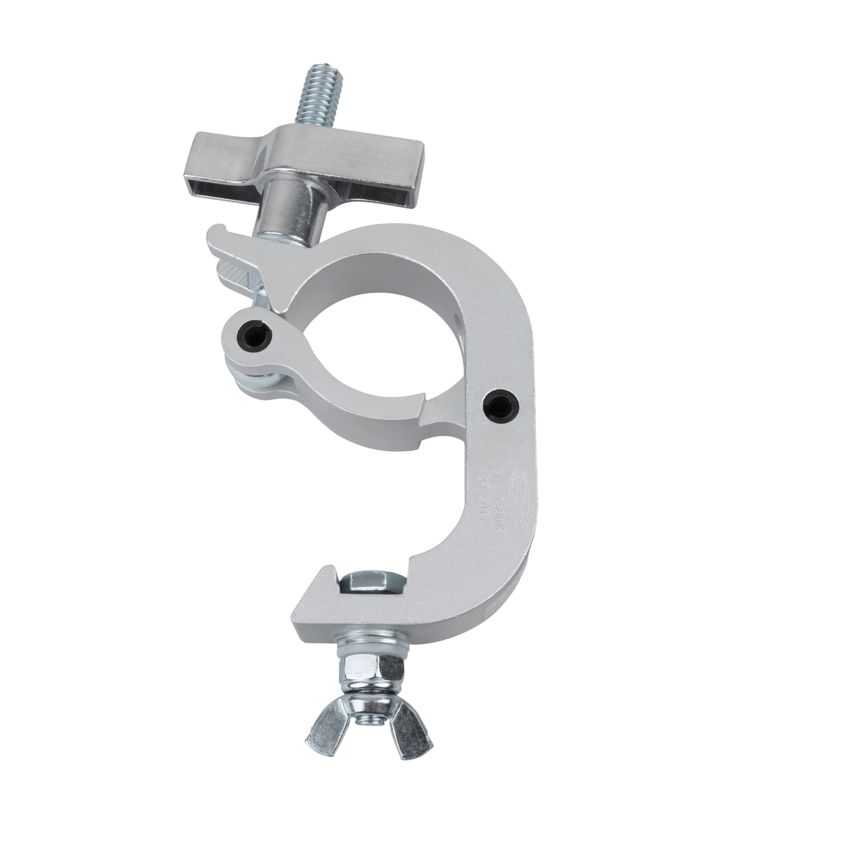Snabbkoppling (Quick Coupler), 50 mm, SWL 150 kg, aluminium, silver