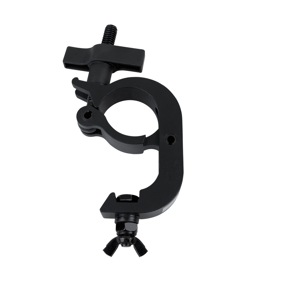 Snabbkoppling (Quick Coupler), 50 mm, SWL 150 kg, aluminium, svart