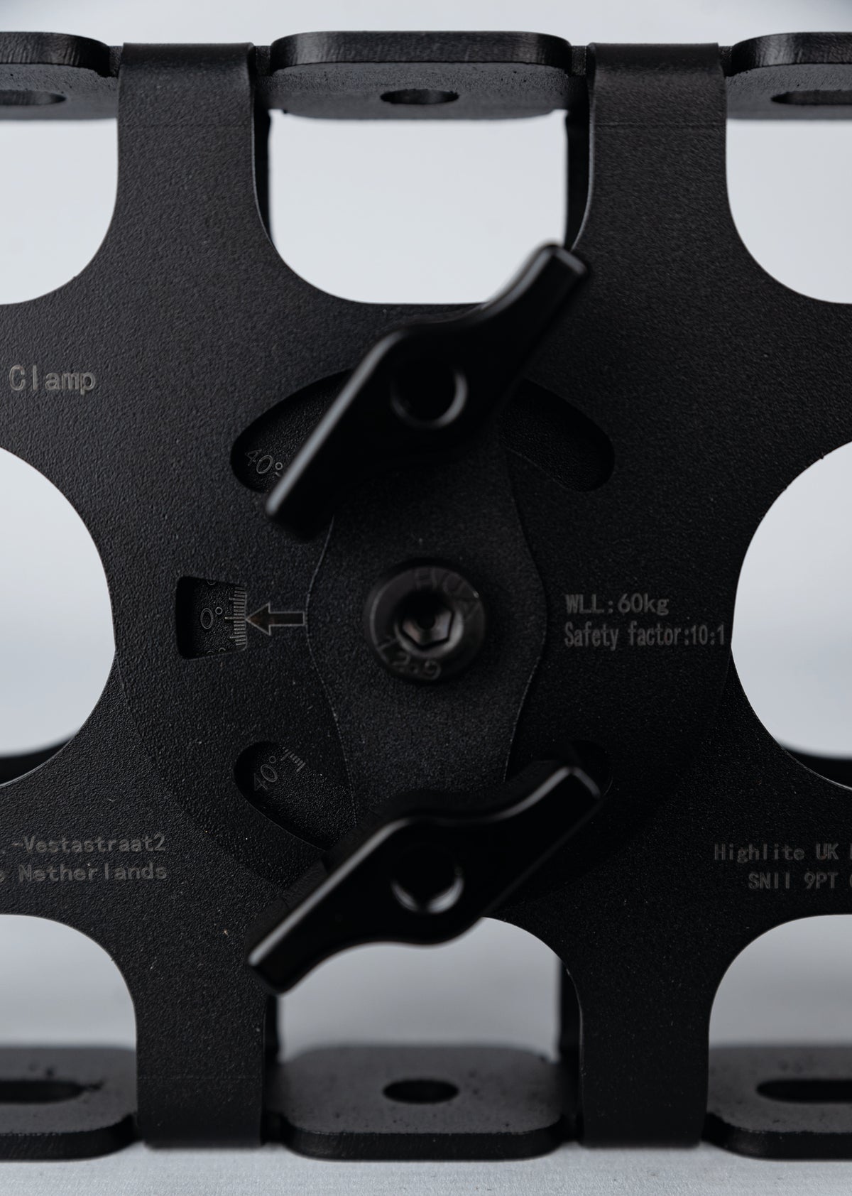 Nivelleringsklämma, silver