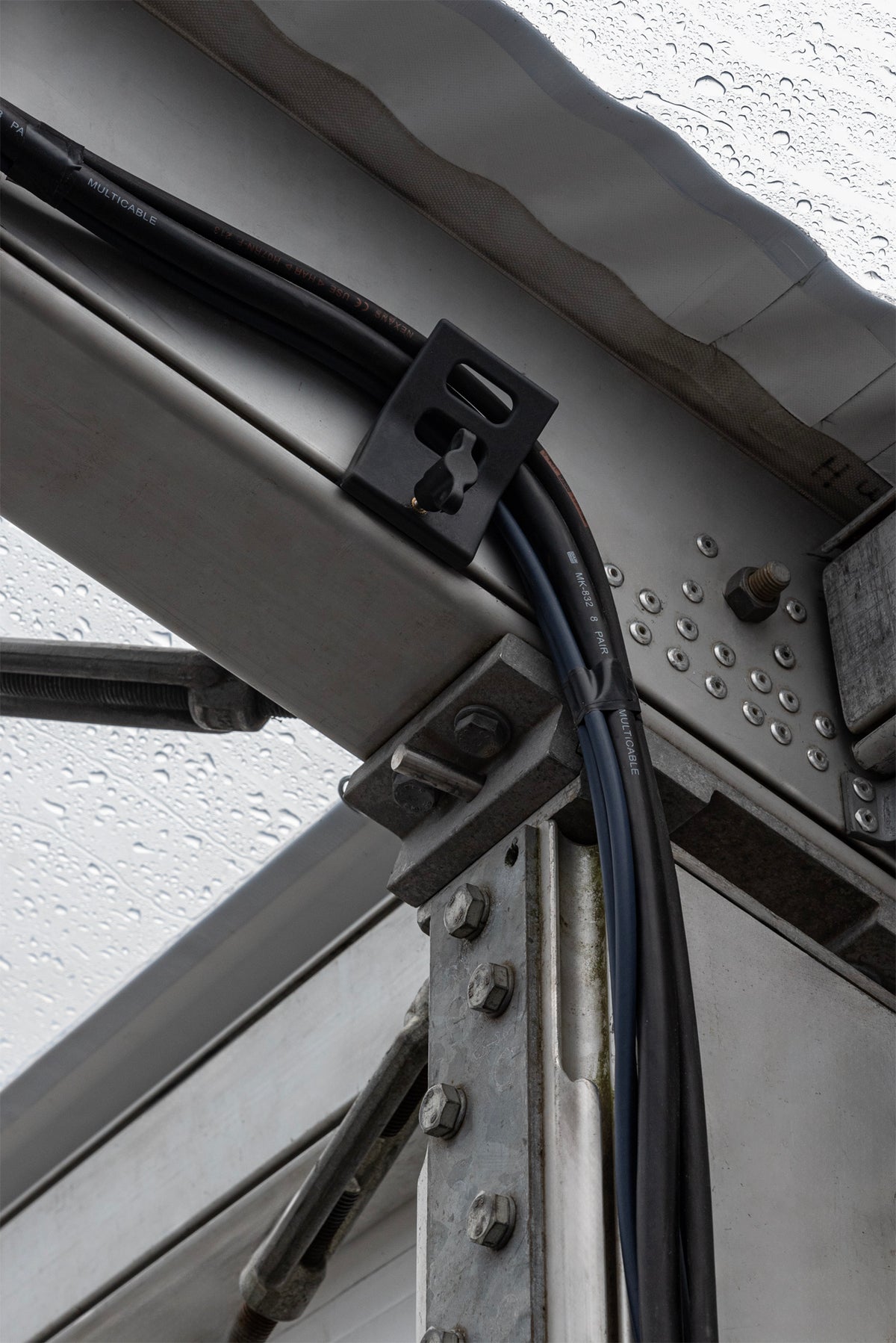 TC Clamp, kabelklämma för tält