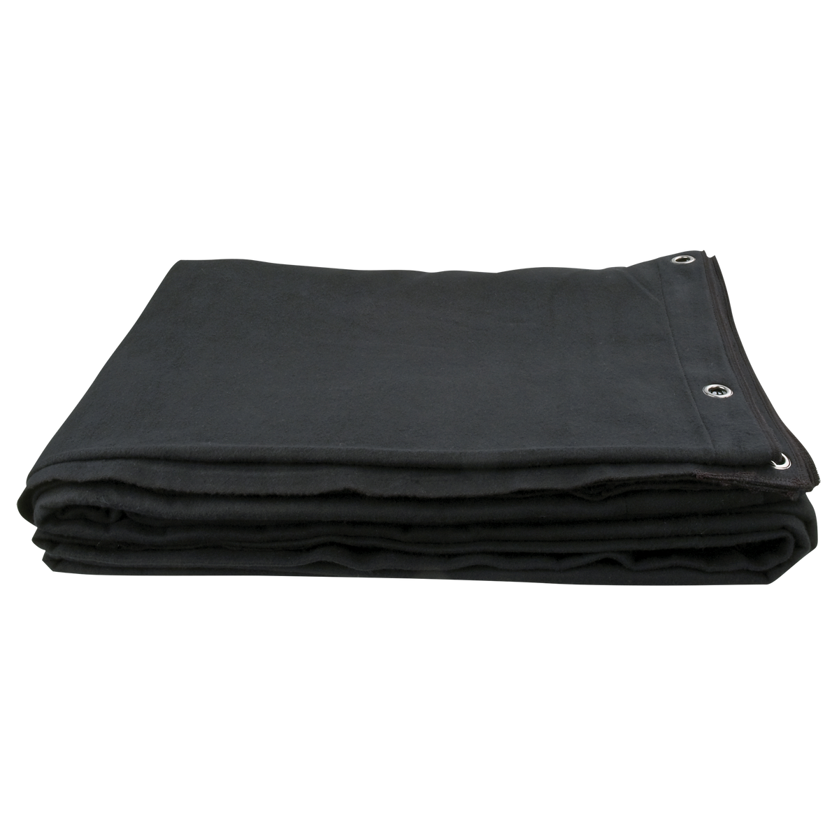 Fondtyg Dekomolton 160 g/m², svart, 300 × 400 cm (B × H)