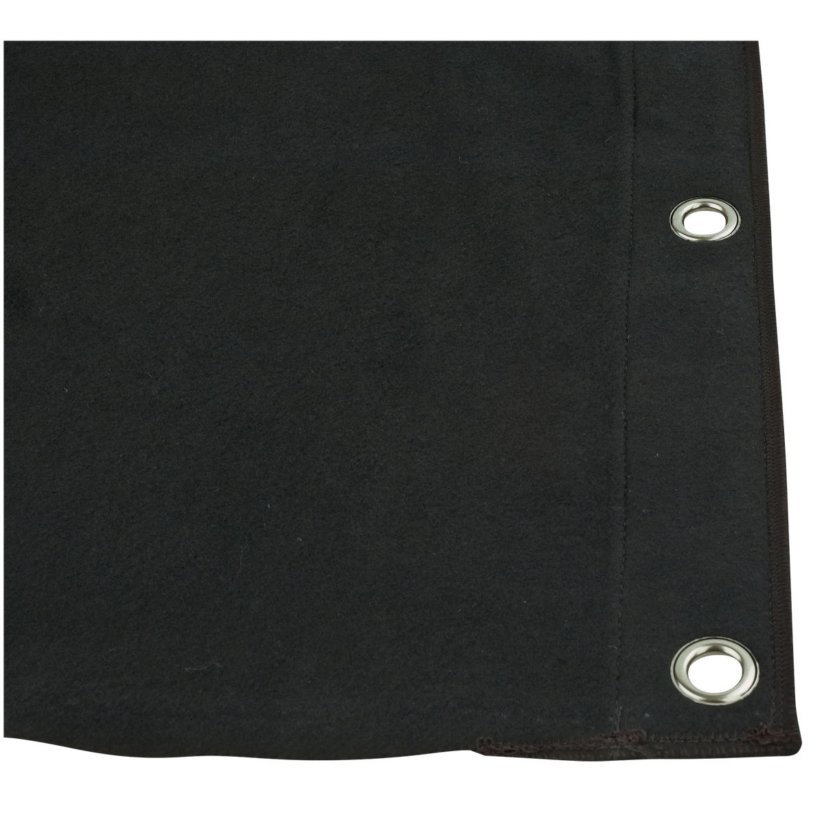 Fondtyg Dekomolton 160 g/m², svart, 300 × 400 cm (B × H)