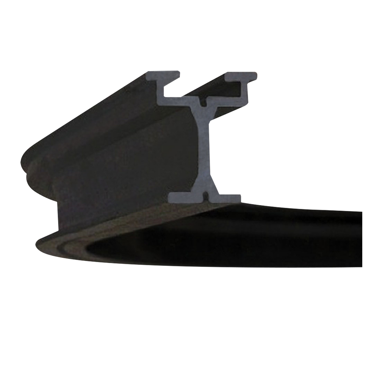 Eurotrack hörn 90° svart R=500 mm