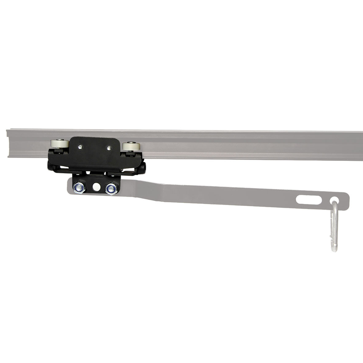 Eurotrack Heavy Duty-löpare svart 4 x 4 hjul