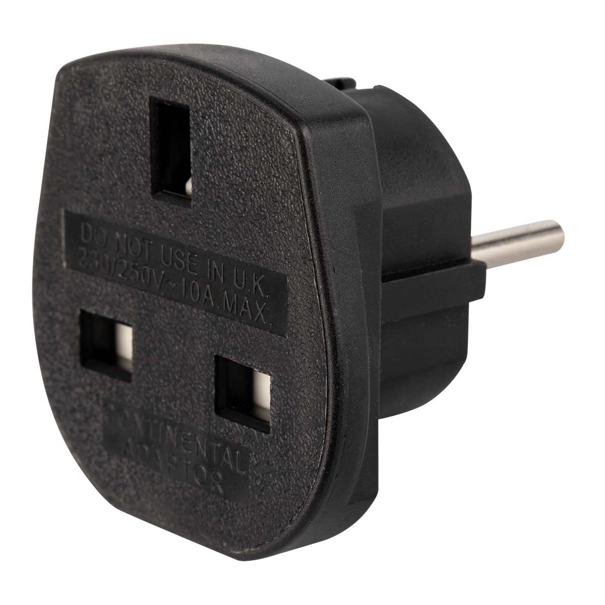 Adapter brittisk stickpropp till Schuko, 230 V/240 V