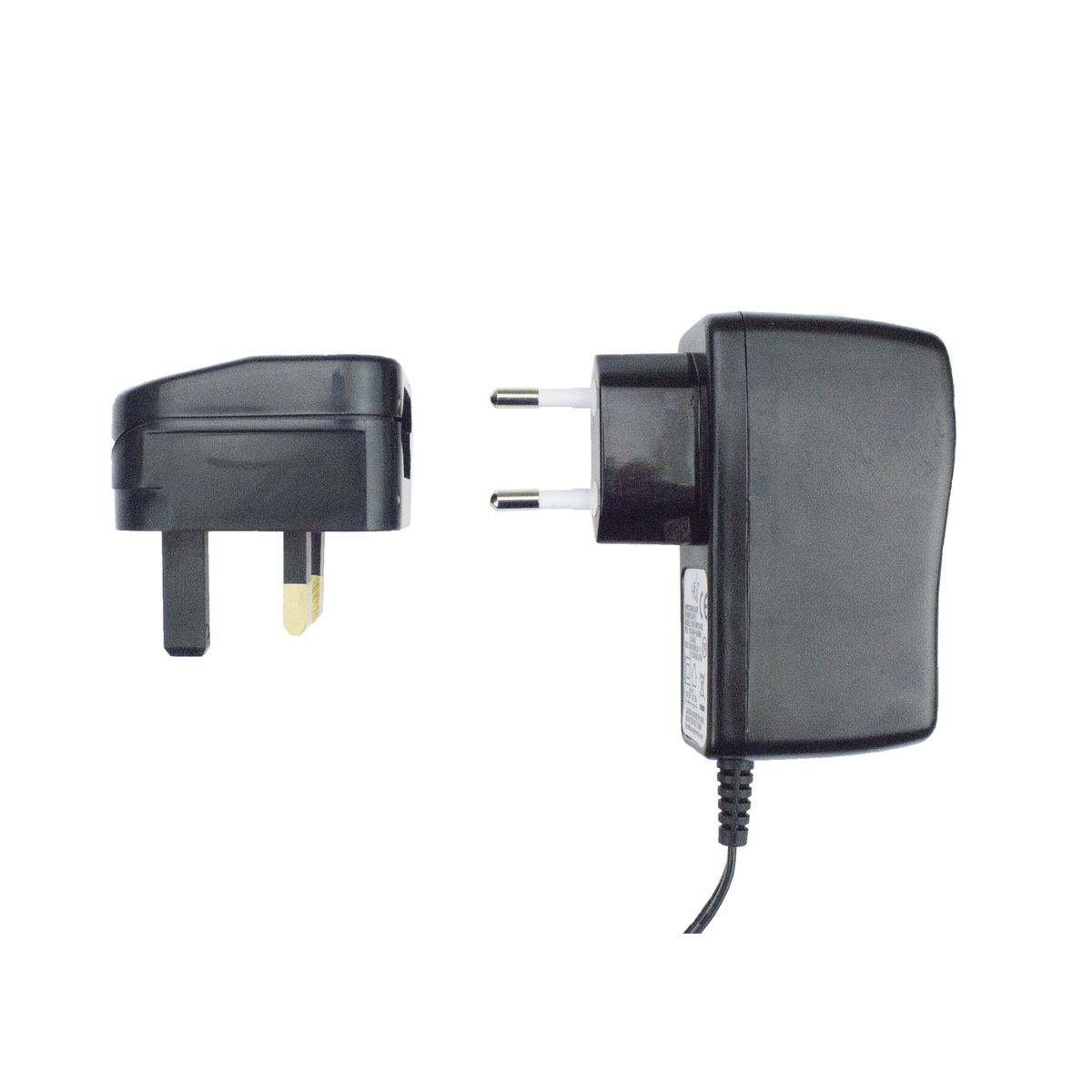 Adapter Europlugg till brittisk stickpropp, 240 V, 3 A, 50 Hz