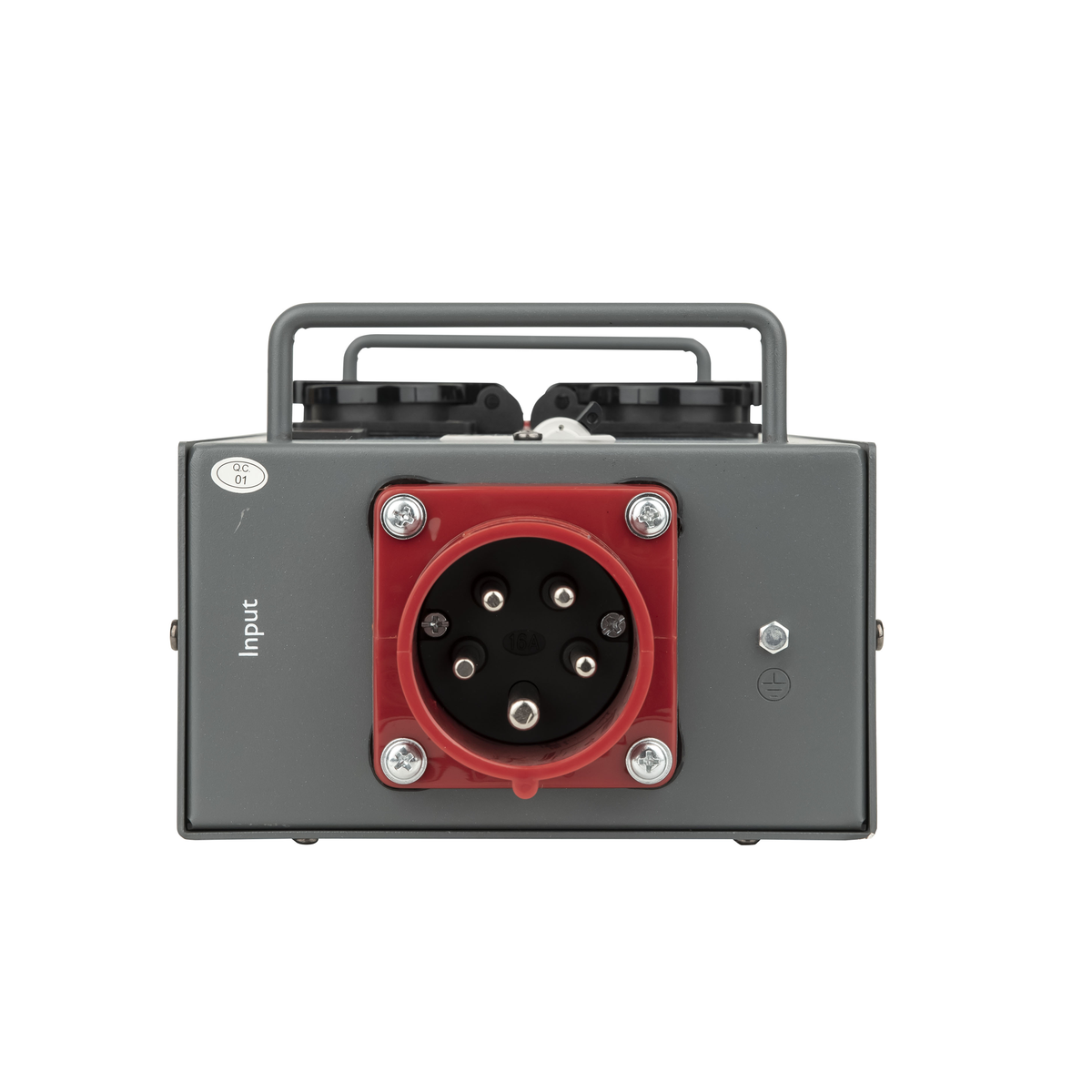 Powersplit 16, CEE 16 A till 6× Schuko och 1× CEE 16 A 5-polig