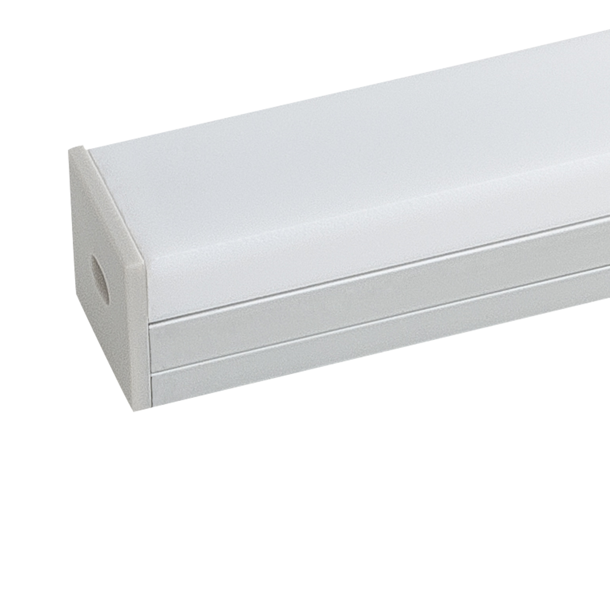 Profile Pro 11 Surface, utanpåliggande aluminiumprofil för LED-slinga, 2 m