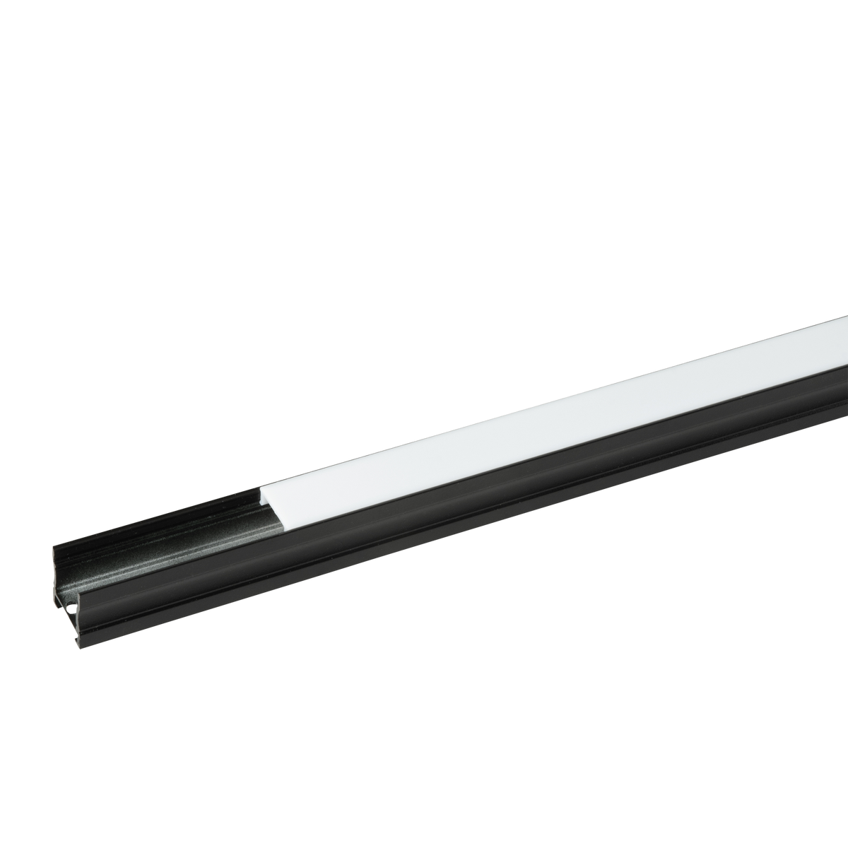 Profile Pro 29, aluminiumprofil för LED-slinga, 2 m, svart