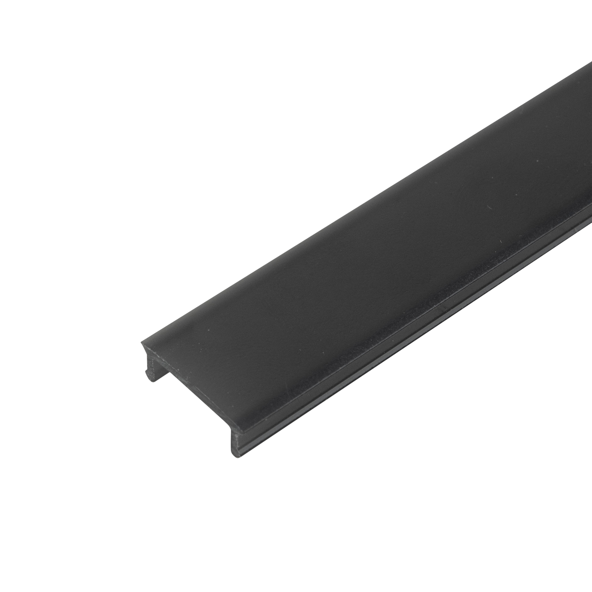 Profile Pro 1 Recessed, infälld aluminiumprofil för LED-slinga, 2 m, svart