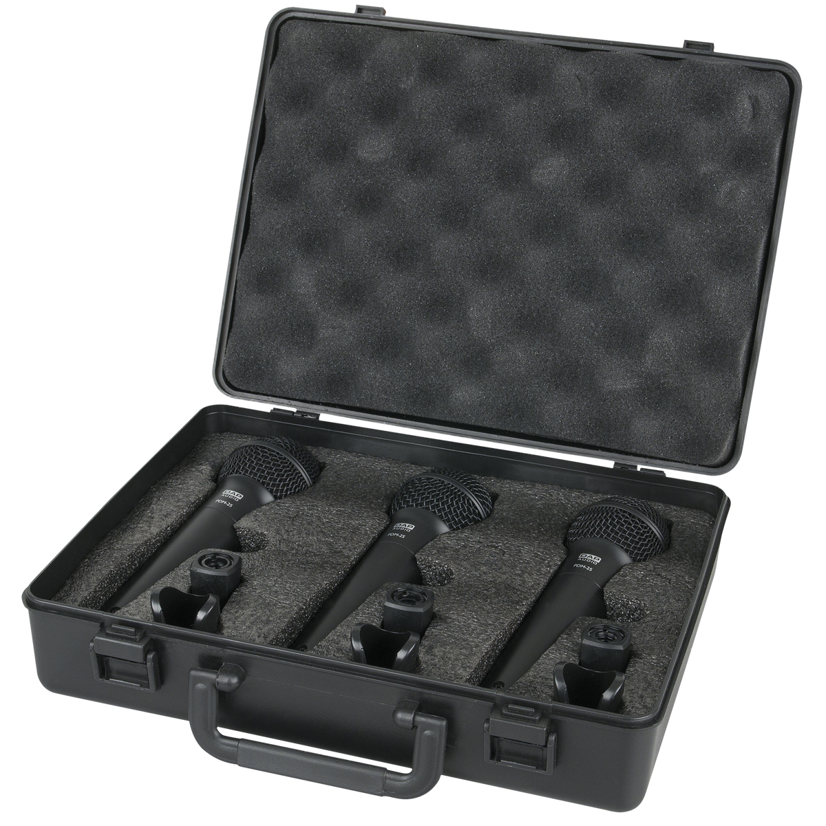 PDM pack, set med 3 dynamiska sångmikrofoner