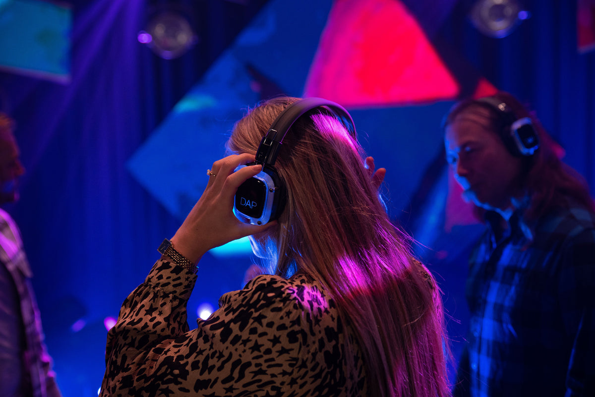 Laddare för Silent Disco-hörlurar