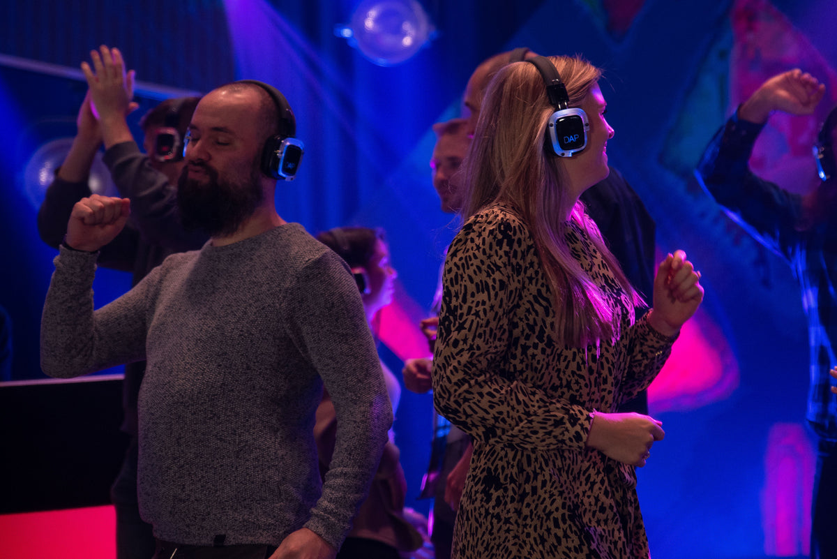 Laddare för Silent Disco-hörlurar