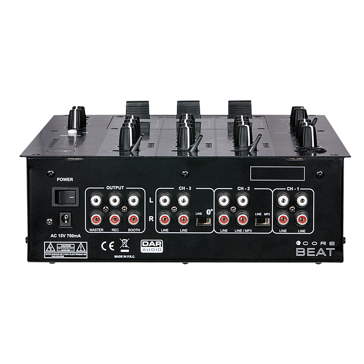 CORE Beat 3-kanalig DJ-mixer