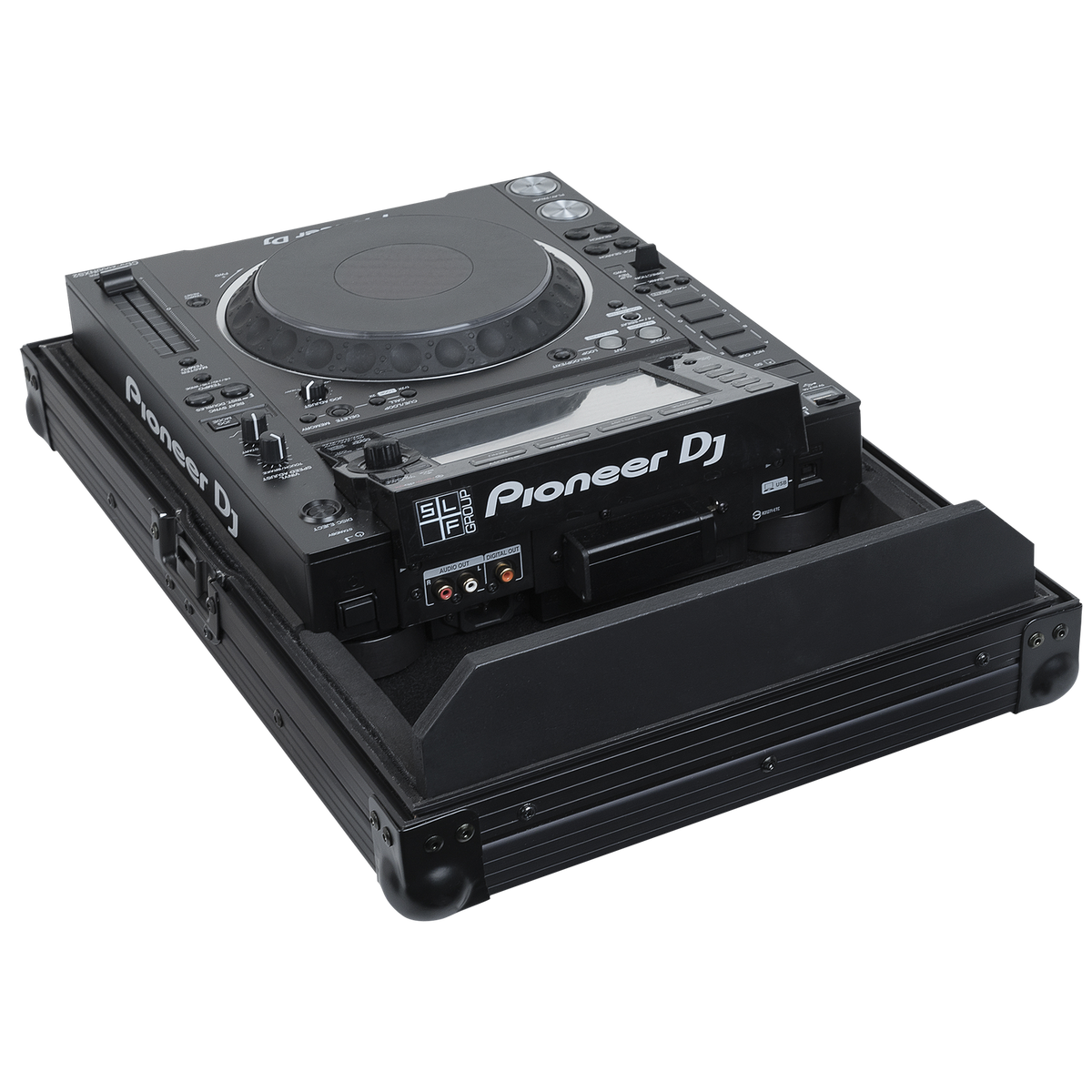 Case för CDJ/DJM, passar Pioneer och Denon DJ X1800/X1850