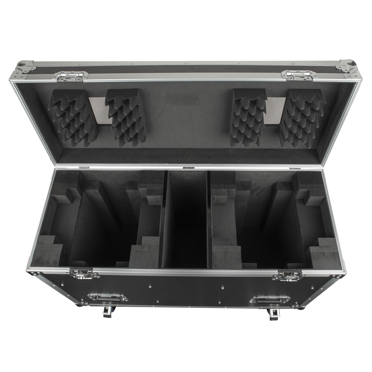 Flightcase för 2 × Phantom 250 Spot, med tillbehörsfack
