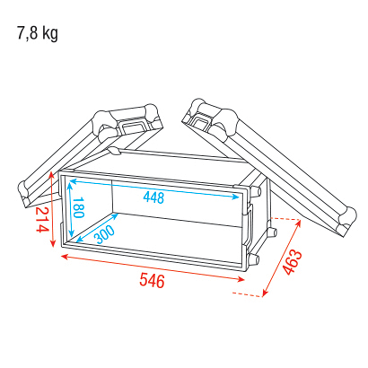 Compact Effect Case 4U