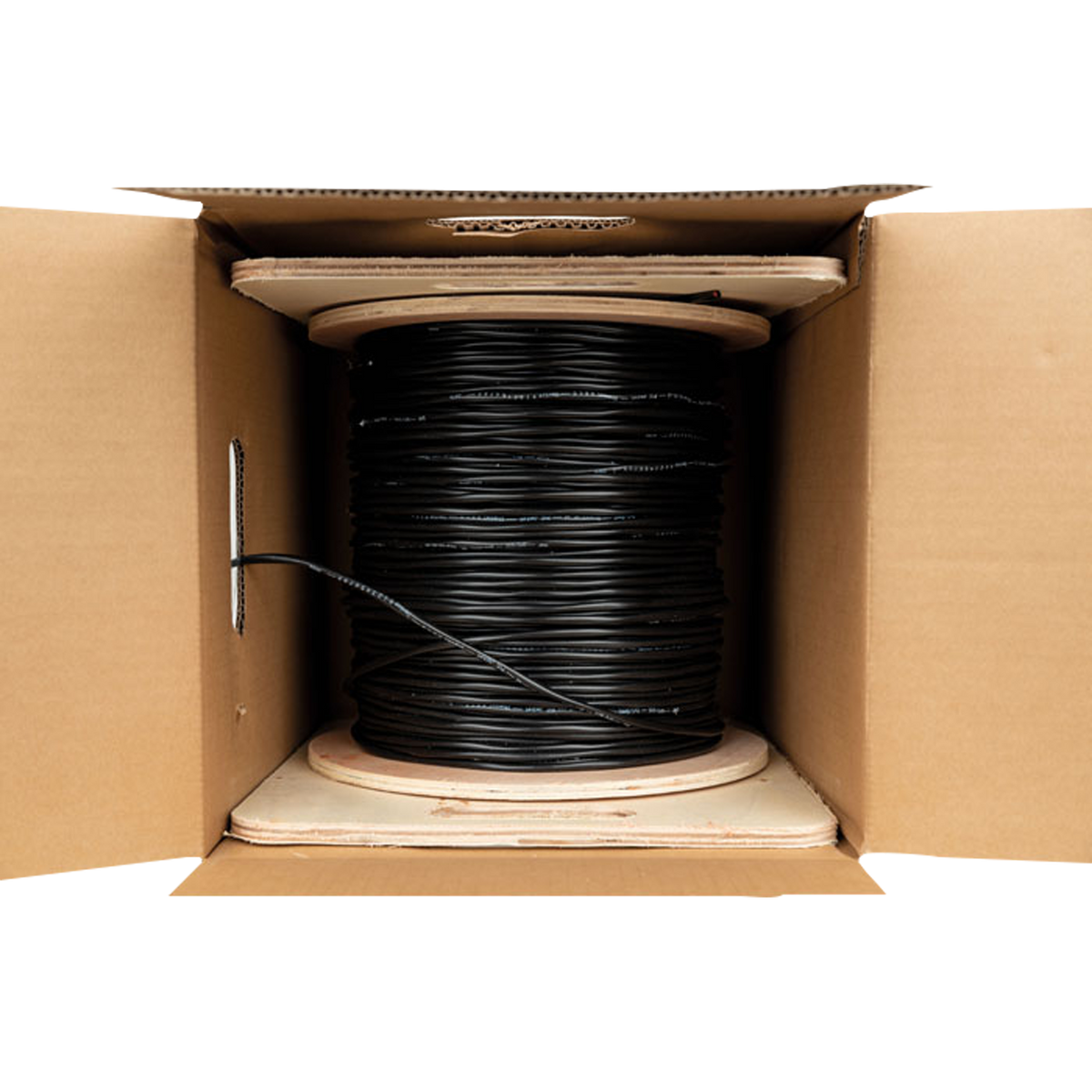 SPC-215 CPR högtalarkabel 2 × 1,5 mm², Dca-s2,d0,a3, svart, 300 m på rulle