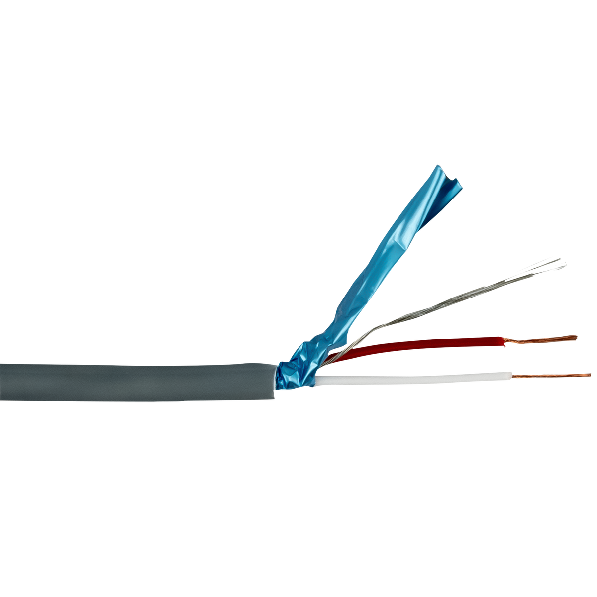 MC-222 CPR mikrofonkabel 2 × 0,2 mm², Cca, 100 m på rulle