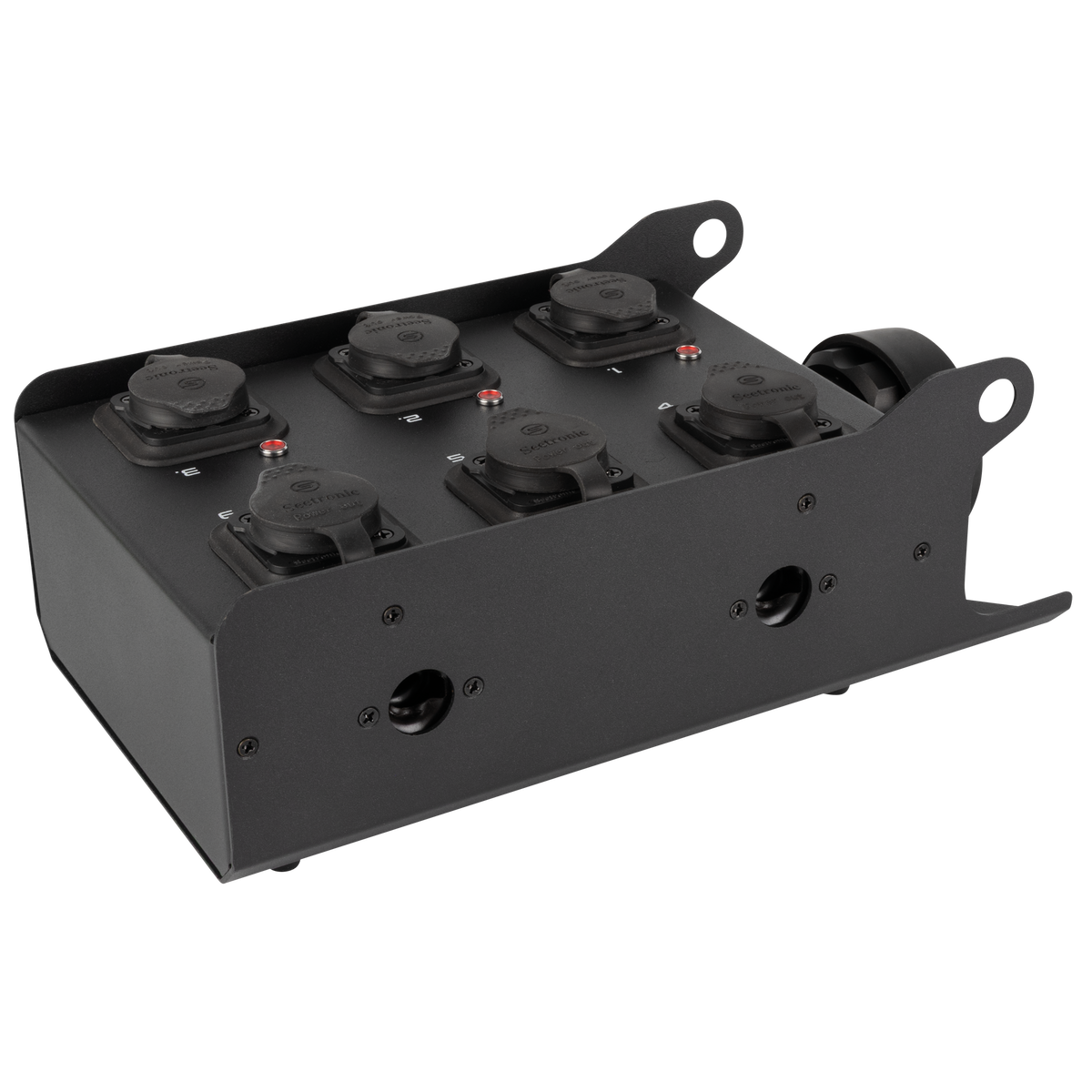 PowerCore 1s.6p breakoutbox, Multipin S19 in till 6 × Power Pro True