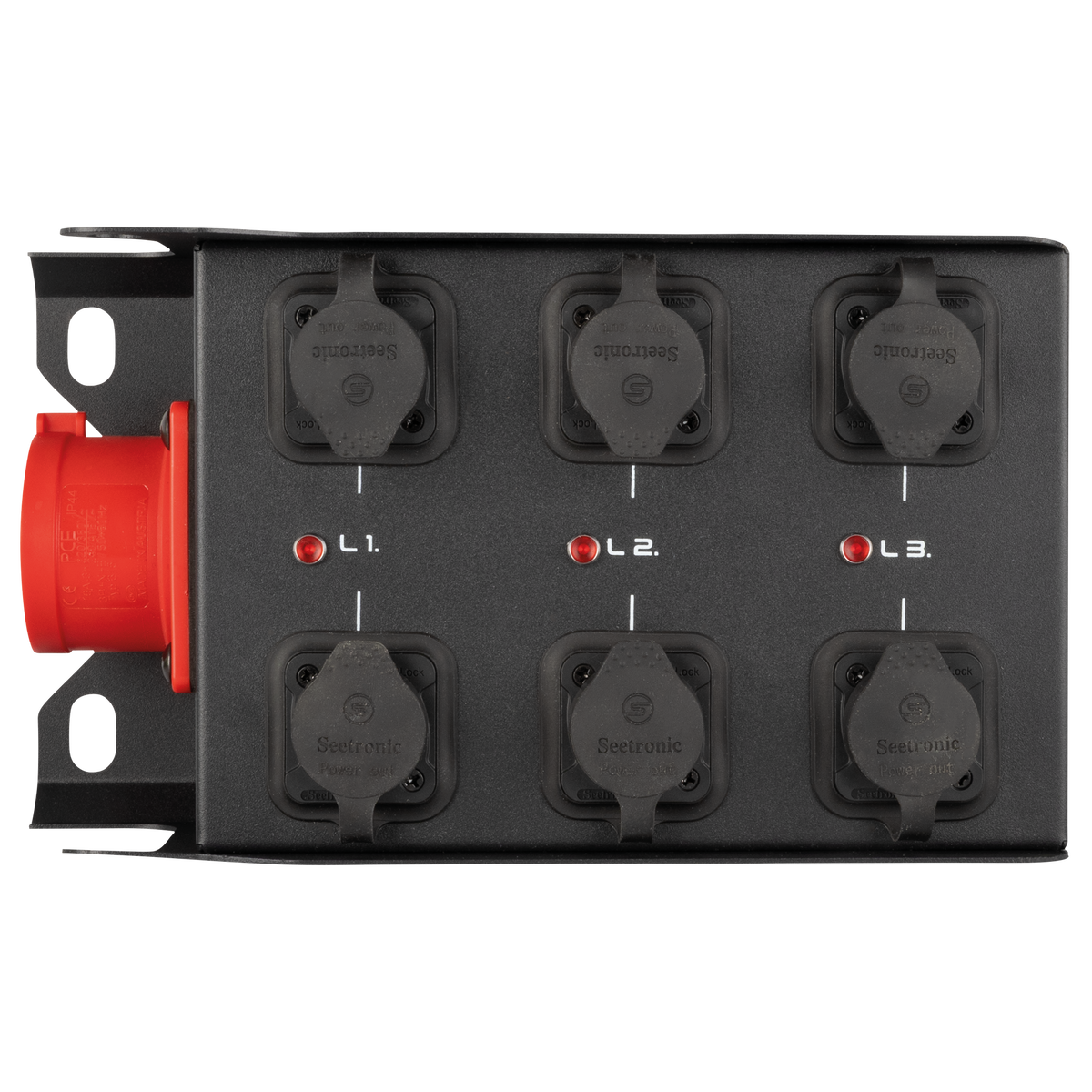 PowerCore c16a.6p, 6× Power Pro True – 1× CEE 16 A (5P)