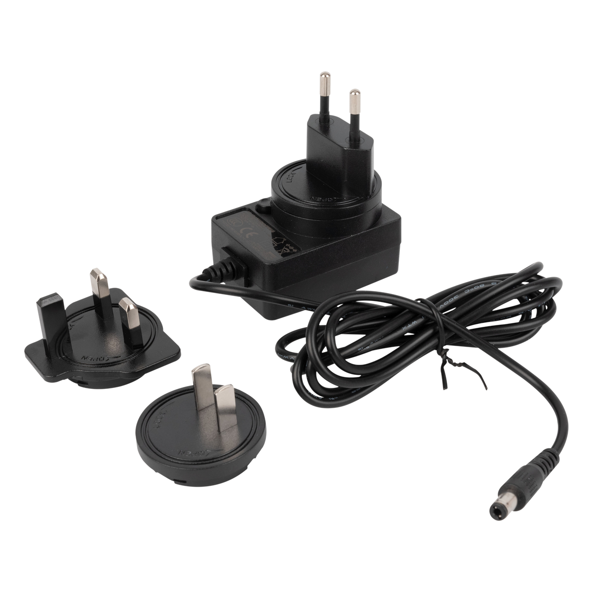 Universell nätadapter 9 V, 1 A