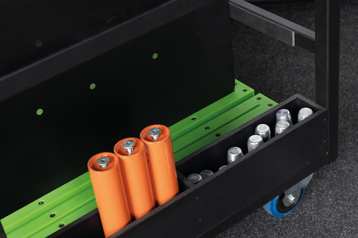 LoadMaster Base Plate Trolley 600 för 6 basplattor