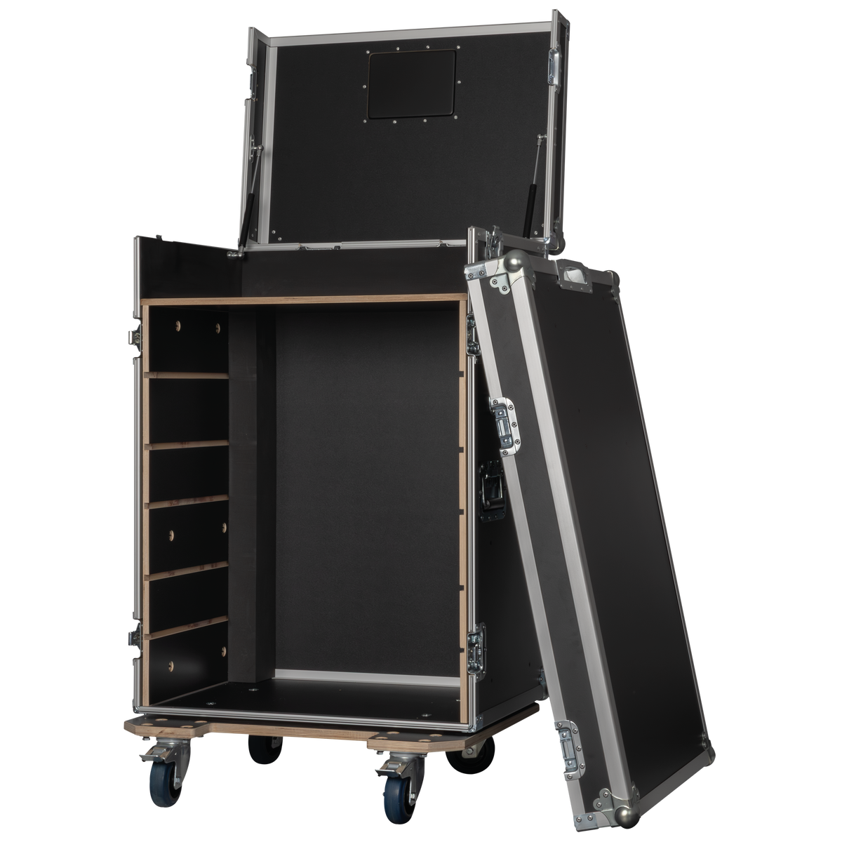 Storage Case 2 med 4 lådor och arbetsytor
