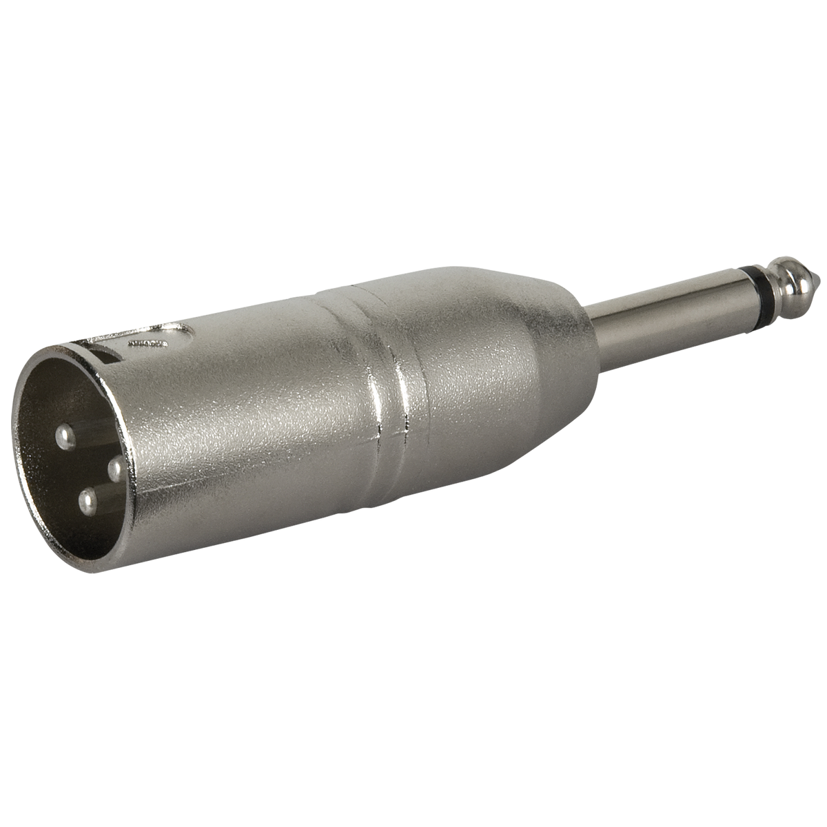 FLA27 – adapter XLR 3-polig hane till teleplugg mono