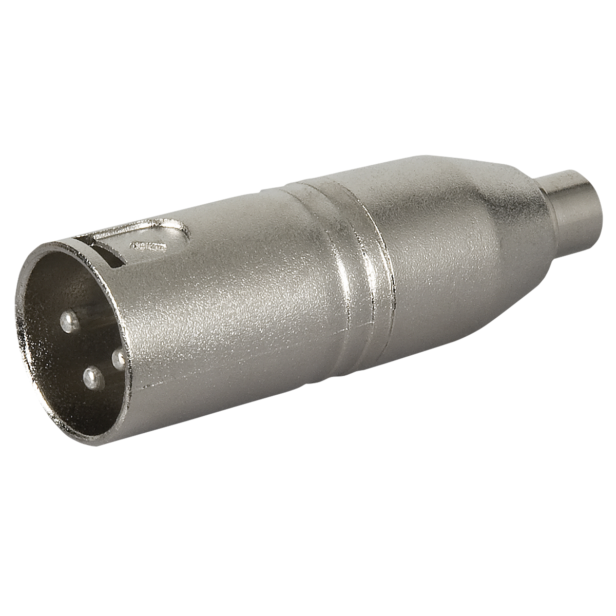 FLA34 – adapter XLR 3-polig hane till RCA hona