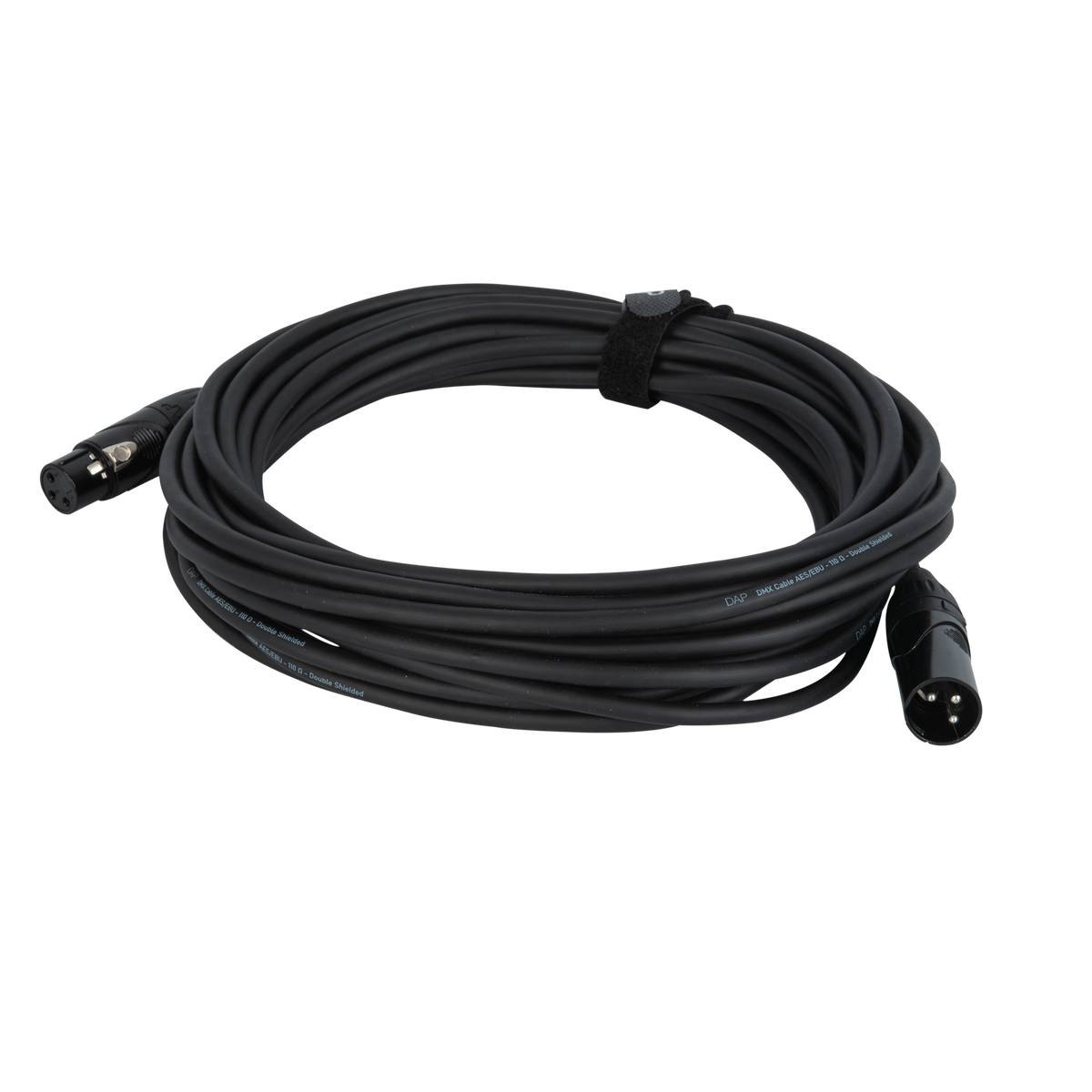 FLX0910 – DMX/AES-EBU-kabel XLR 3-polig hane till XLR 3-polig hona, 10 m