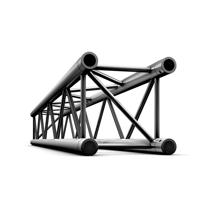 Pro-30 Square F-truss, rak 2 000 mm, svart