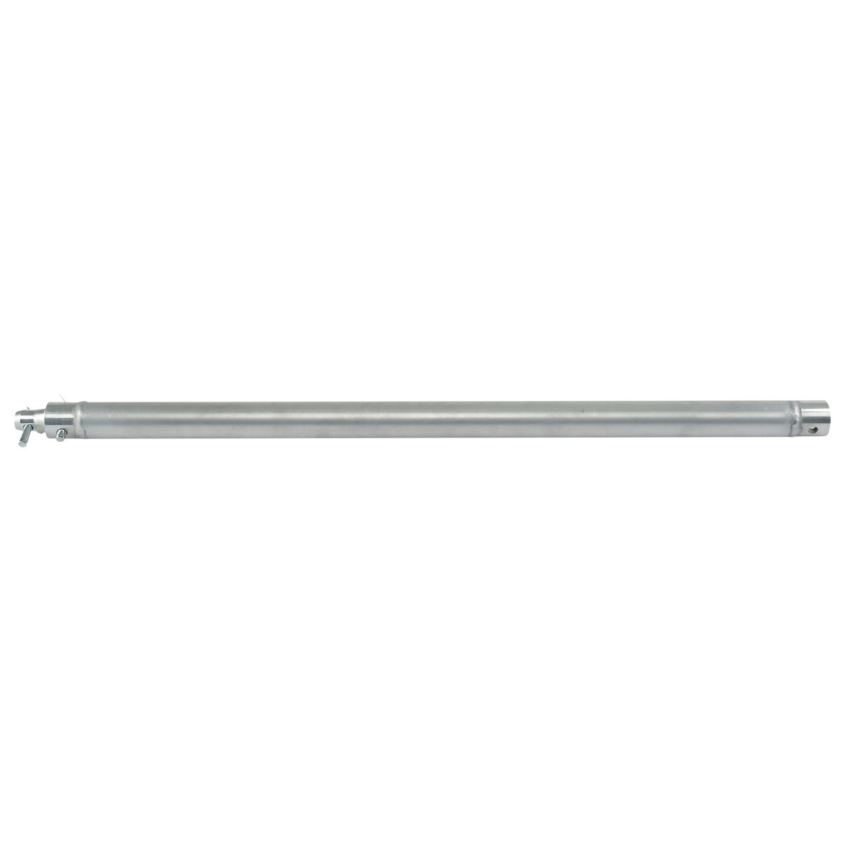 Enkelrör 50 mm, G-system, 250 mm, silver